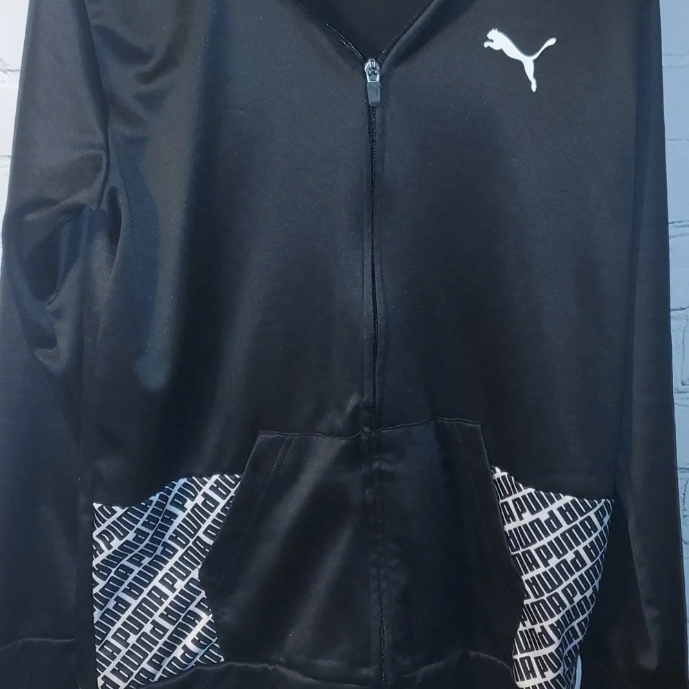 PUMA Kids Full Zip Hoodie - Picture 6 of 8